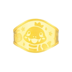 순금 뱀 돌반지 1.875g